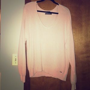 Oversized Off Shoulder Abercrombie & Fitch Sweater